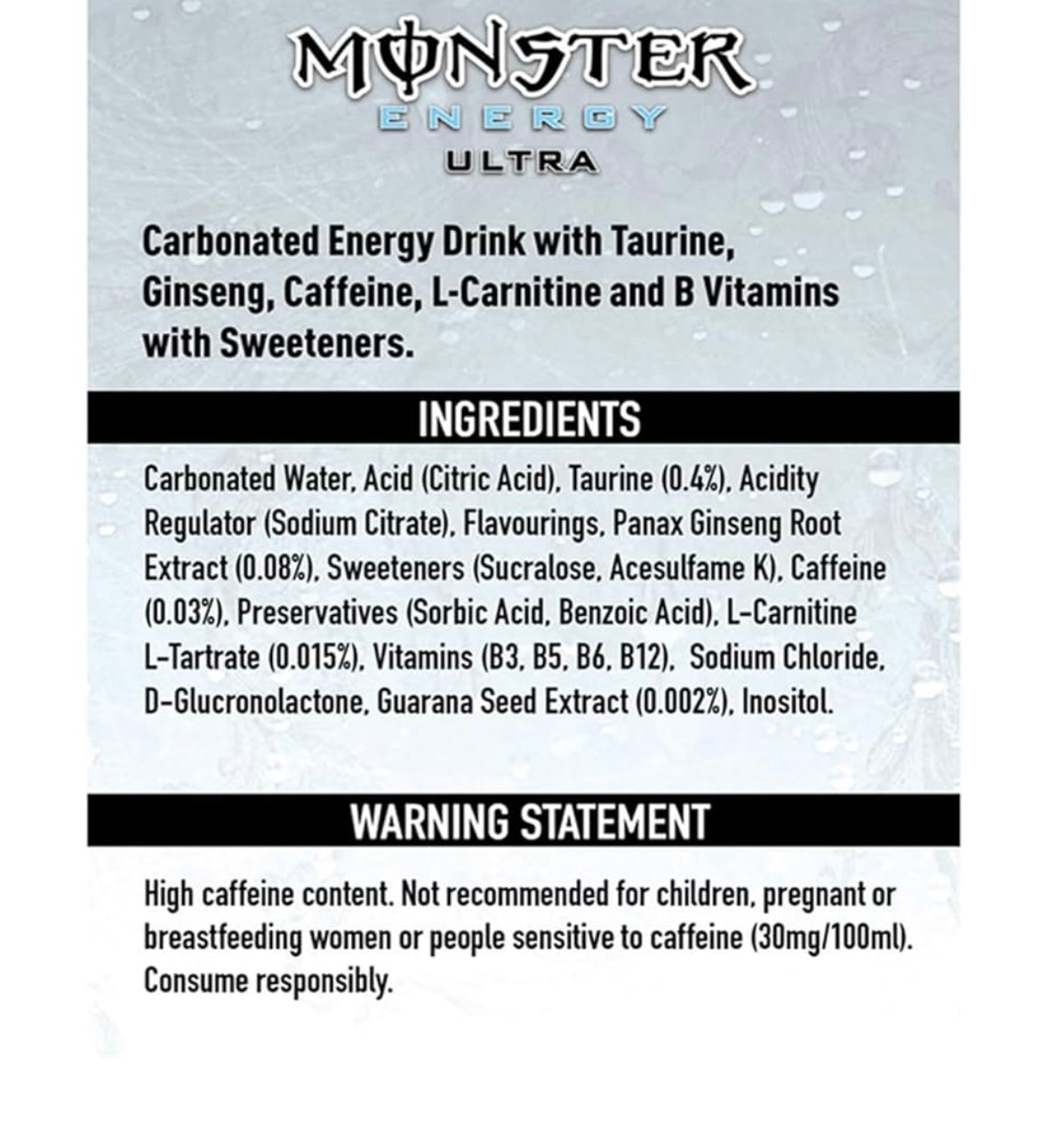 White Monster (500ml)