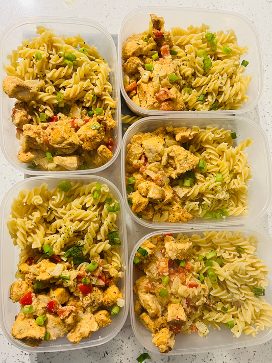 Garlic Fajita Pasta
